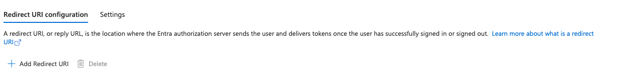 Azure App Redirect Uri
